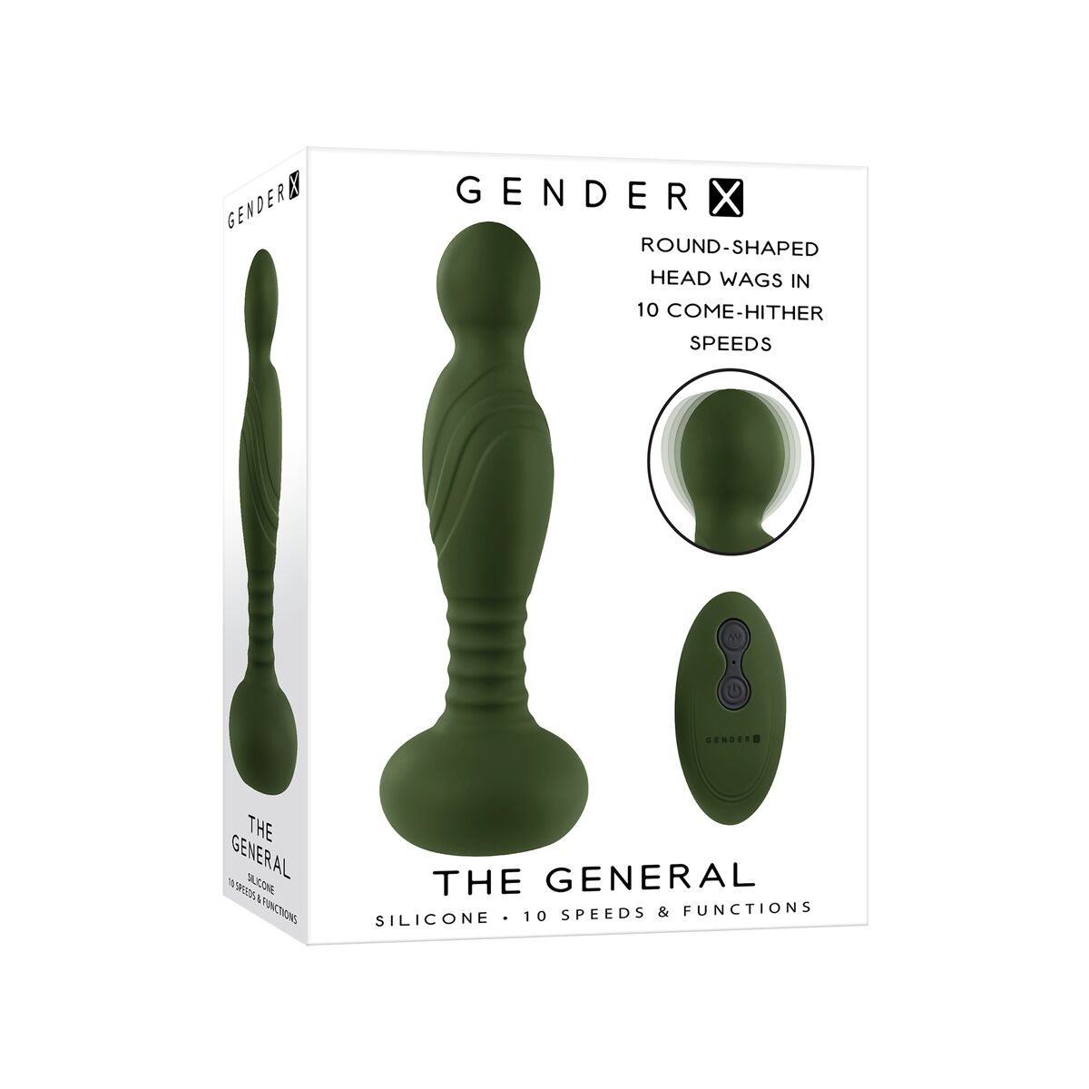 Vibrátor Gender X Gender X Zöld